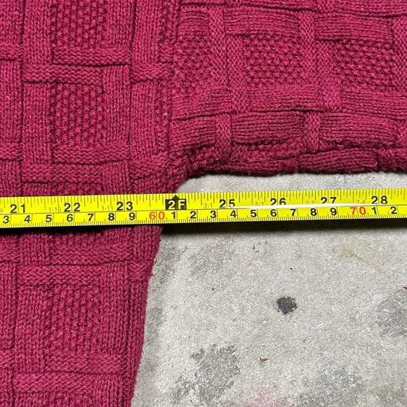 Vintage pattern knit sweater vanw - Picture 5 of 6